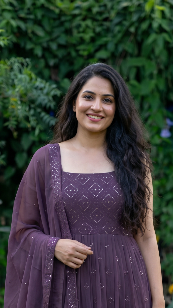 Mul Chanderi Salwar | PB154
