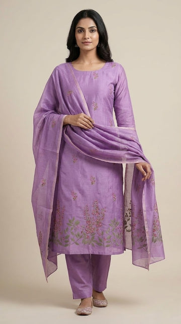 Moonga Silk Salwar | PRA353