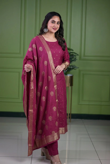 Semi Banarasi Salwar | PB113