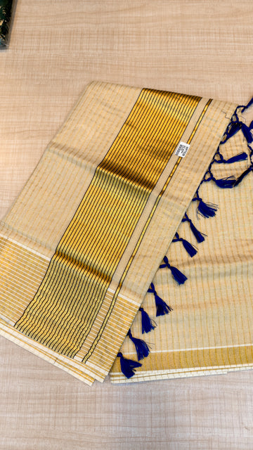 Tissue Kerala Saree | GS412