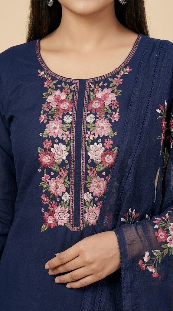 Semi Silk Salwar | P0114