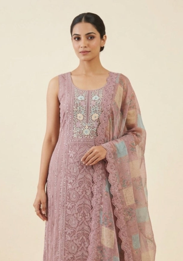 Crush Silk Salwar | PF309