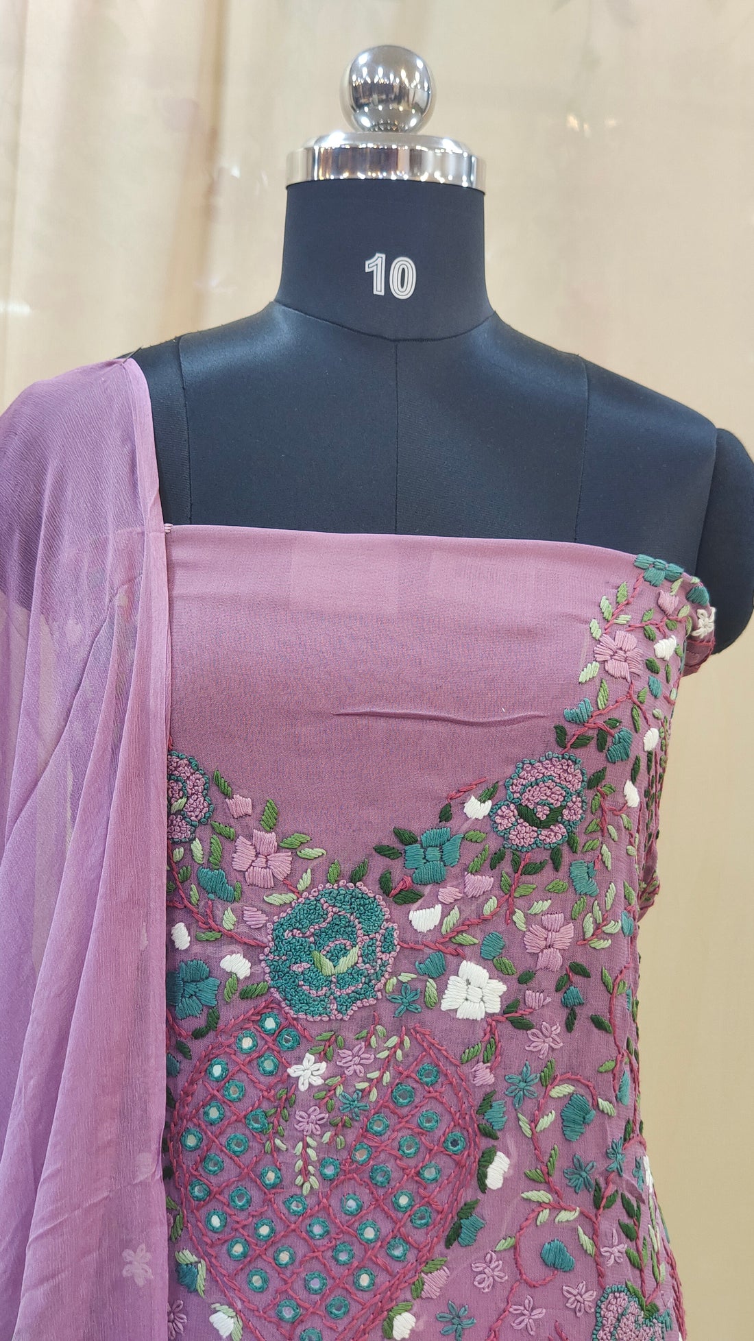 Chikenkari Salwar | PB121