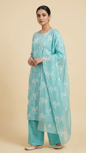 Tissue Organza Salwar | PF303