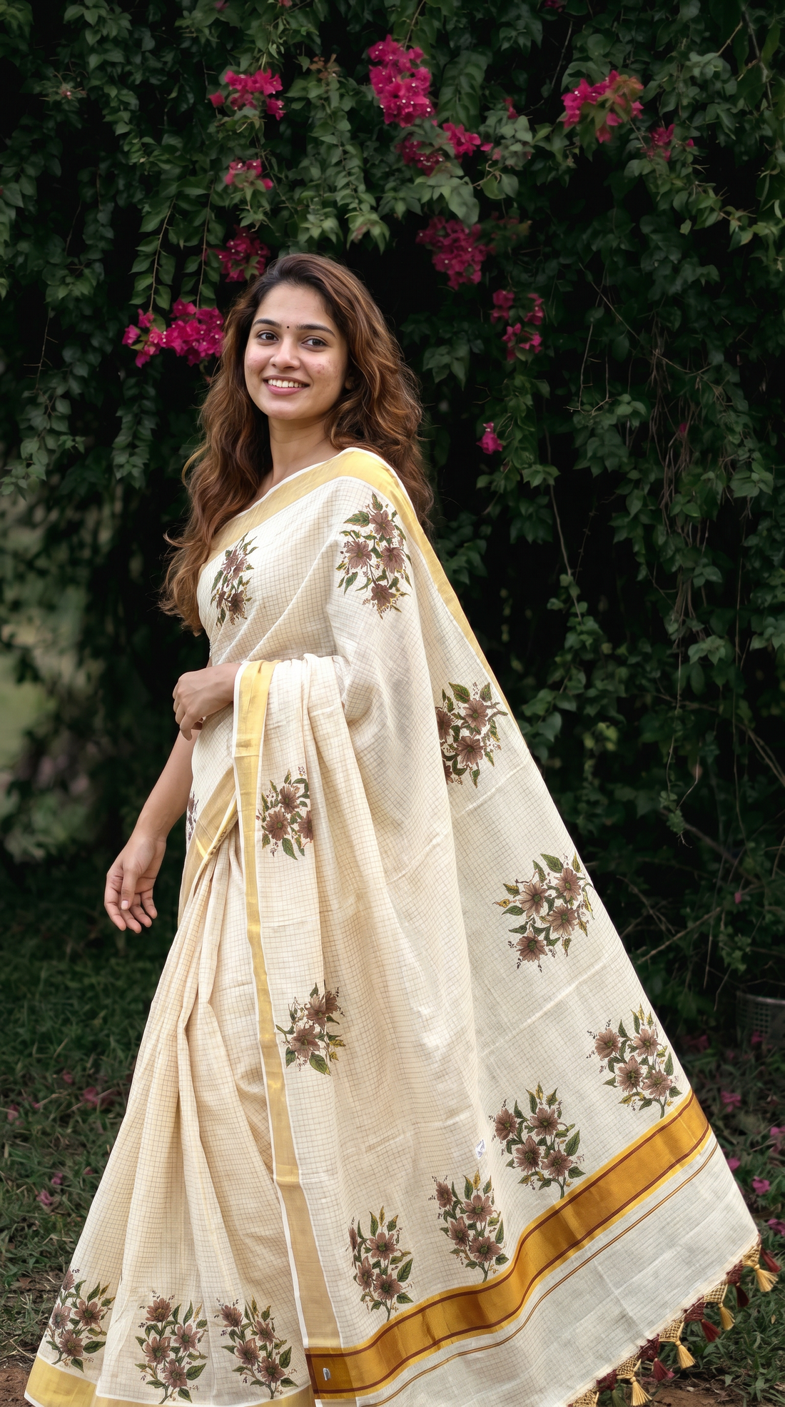 Cotton Kerala Saree | GS250