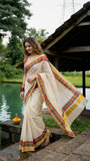 Pre Booking Kerala Saree | Dispatch after 30days| GS330