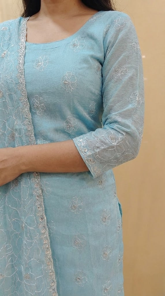 Crush Silk Salwar | P0211