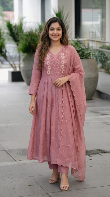 Soft Chanderi | Ready To Wear | RP319