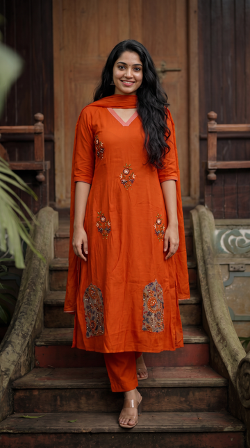 Soft Chanderi | Ready To Wear | RP315