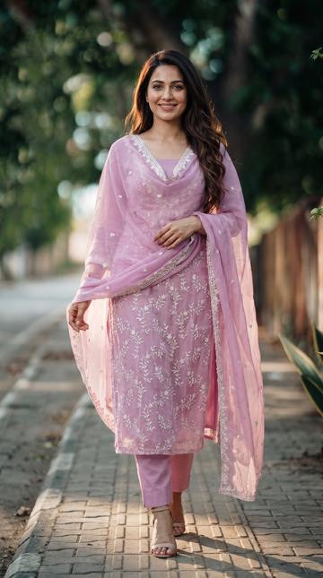 Crush Silk Salwar | PC144