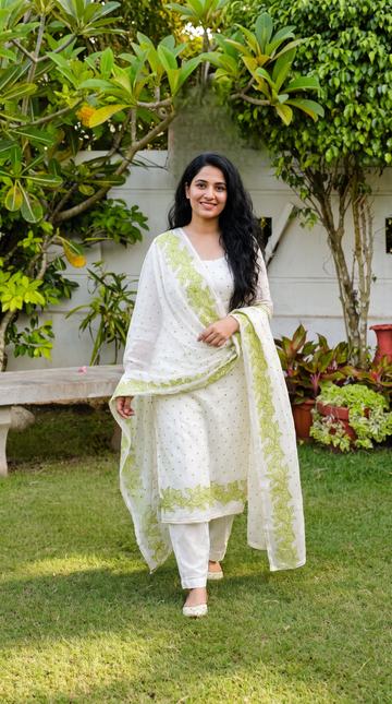 Mul Chanderi Salwar | PB127