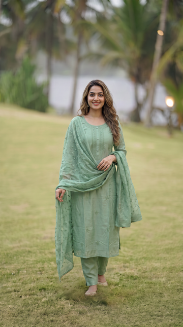 Chikenkari Salwar | Pc494
